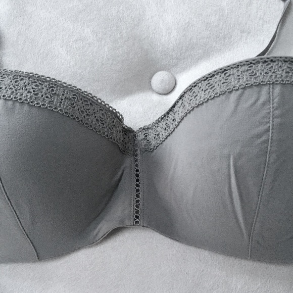 Manguun Gray Padded Bra - Picture 3 of 16